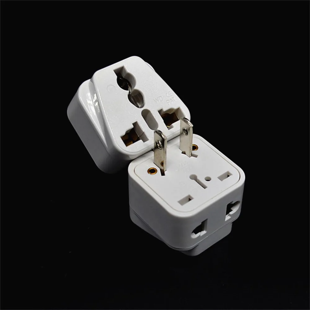 Promotion 2 pin AC American USA Power Plug Adapter Travel Converter Australia UK EU Wholesale | Электроника