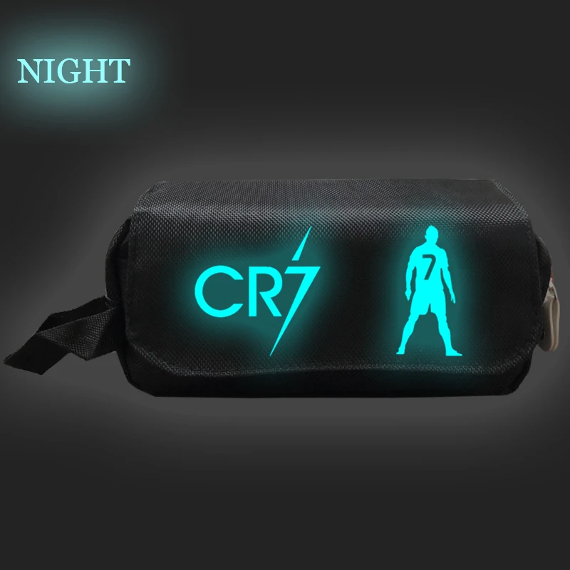 Новинка Криштиану Роналду CR7 светящийся чехол карандаш милая сумка для