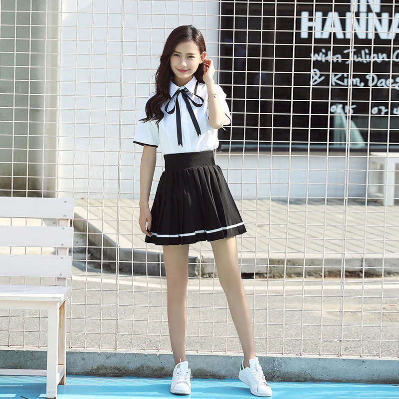 Униформа для учащихся старших классов Мужская и Женская Студенческая одежда