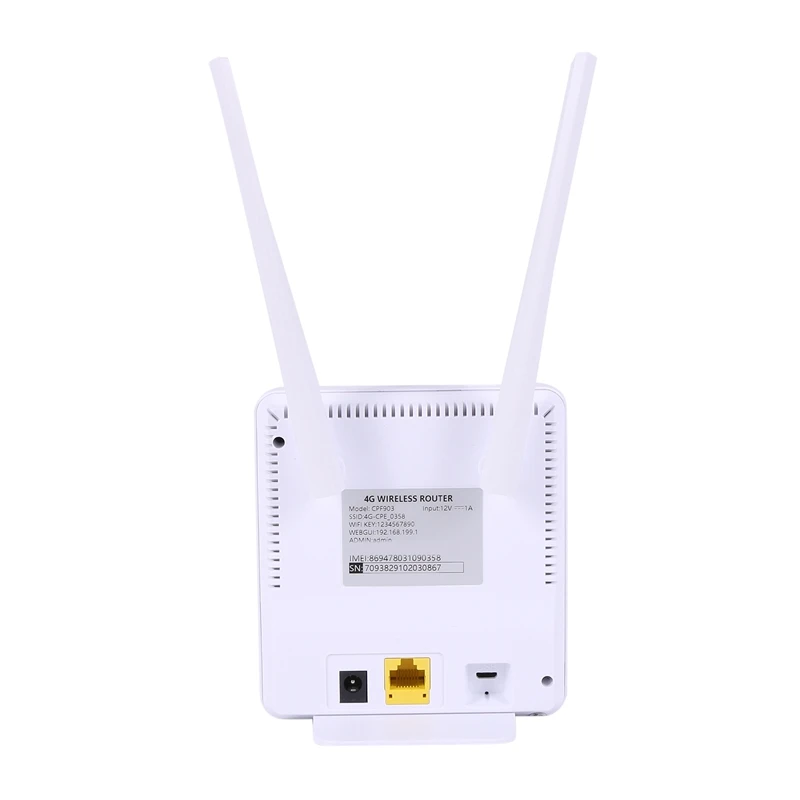 3G 4 аппарат не привязан к оператору сотовой связи Wi-Fi маршрутизатор 150 Мбит/с Порты