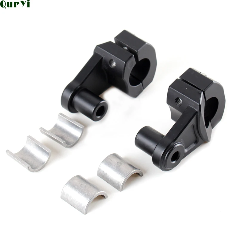 Новая пара универсальных зажимов на руль мотоцикла передняя ручка зажимы для