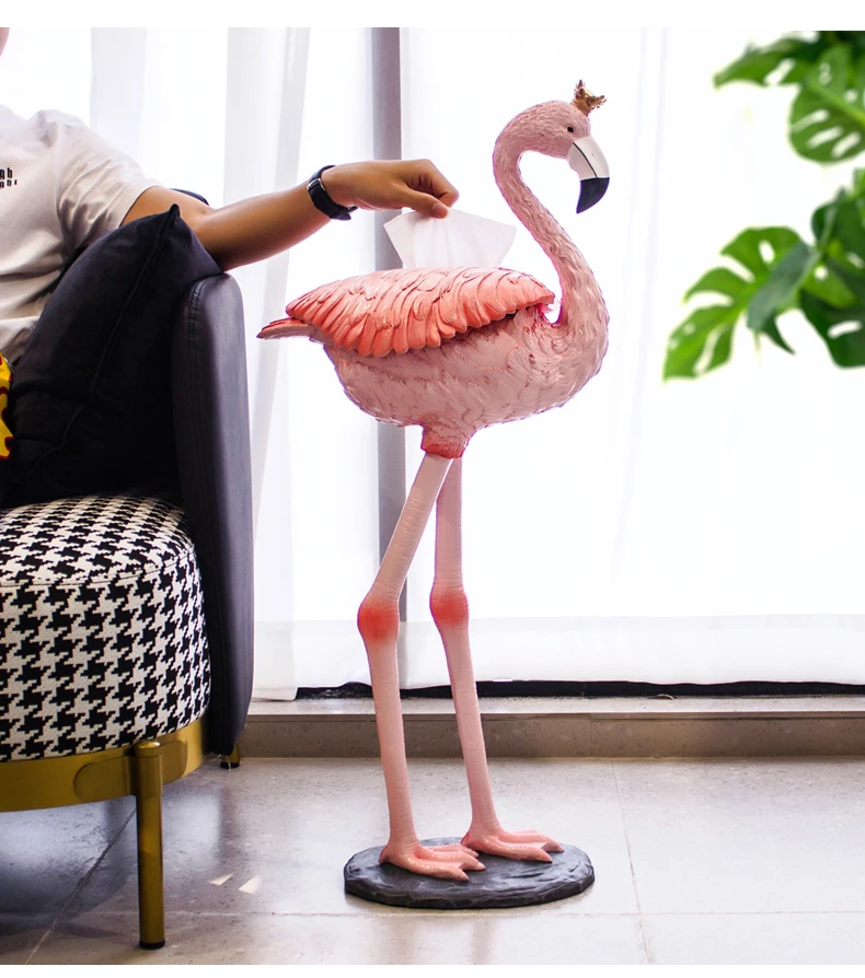 

Creative Nordic Tissue Boxes Luxury Animal Ornaments Paper Storage Tissue Boxes Cute Pudelko Na Chusteczki Home Products DG50TB