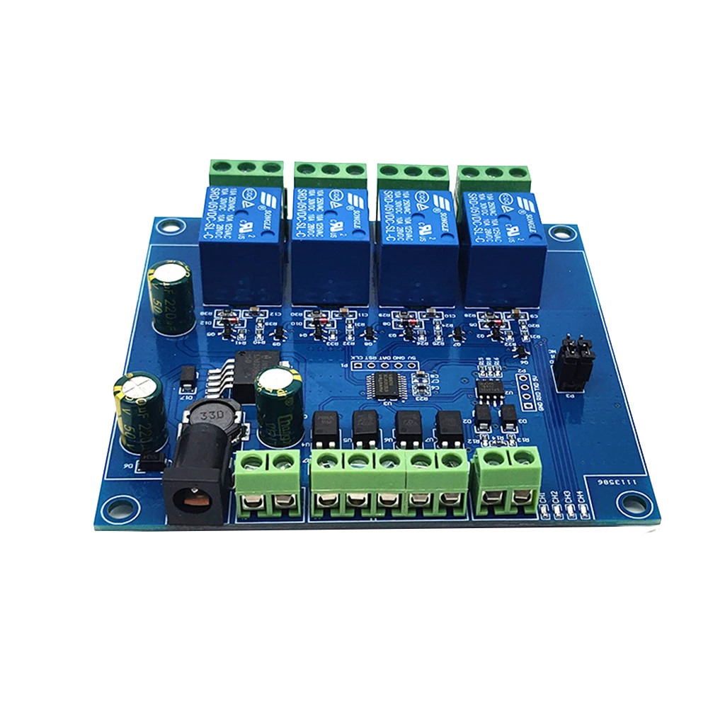 Релейный модуль Modbus RTU 7-24 В Протокол 2 4 канала 5 10 А/250 переменного/постоянного тока