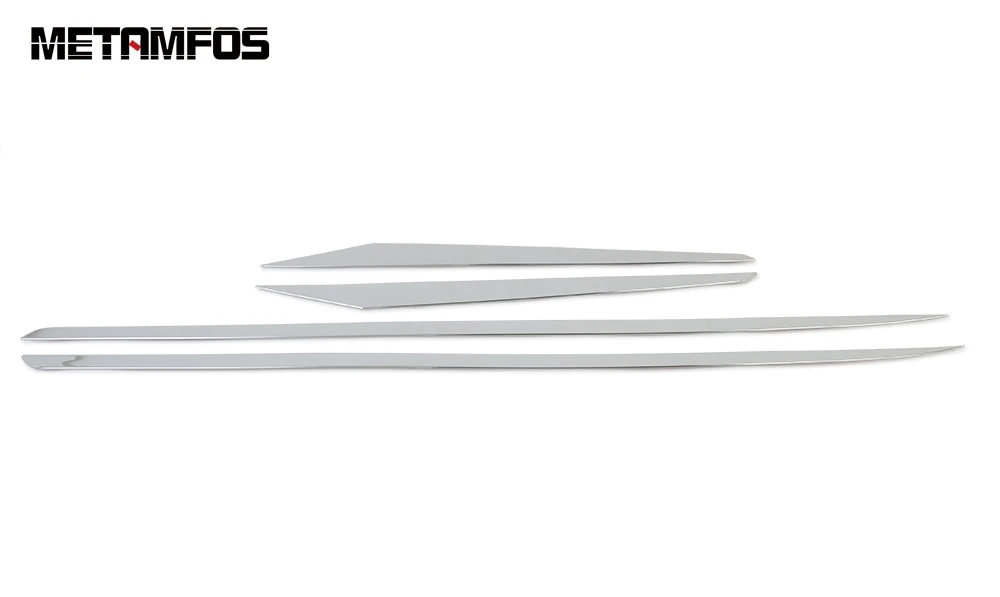 For Toyota Prius Hatchback 2019 2020 Chrome Side Door Strip Body Skirt Molding Trim Sticker Exterior Accessories Car Styling | Автомобили
