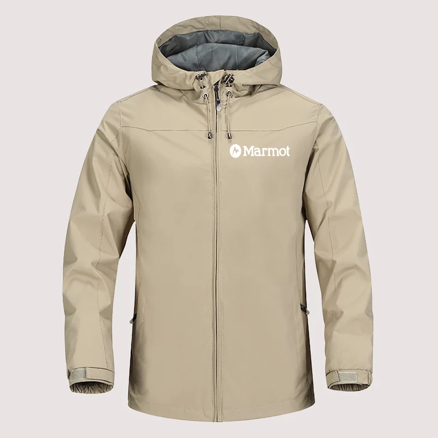 Куртка мужская зимняя ветрозащитная черно-белая на молнии водонепроницаемая |