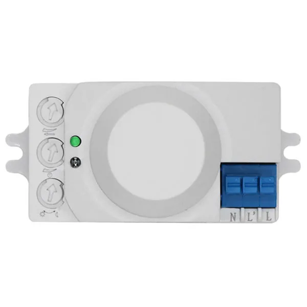 Promotion! 5.8GHz HF System LED Microwave 360 Degree Motion Sensor Light Switch Body Detector White |