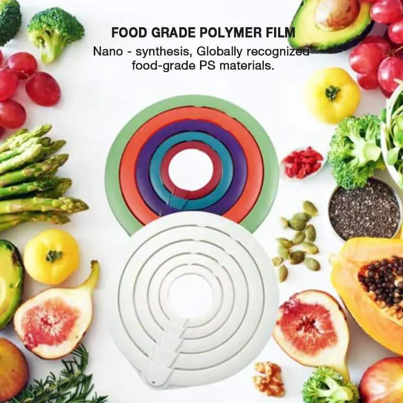 

Vacuum Preservation Cover Kitchen Universal Accessories Reusable Food Wrap Bowl Pot Cover Stretch Lids Cooking Cookware Tools