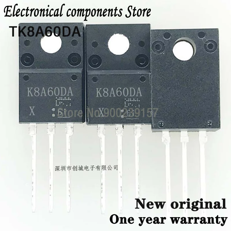 100% Новый оригинальный Гарантия один год 10 шт. K8A60DA TK8A60DA TO 220F 8A 600V|Пульты ДУ| |