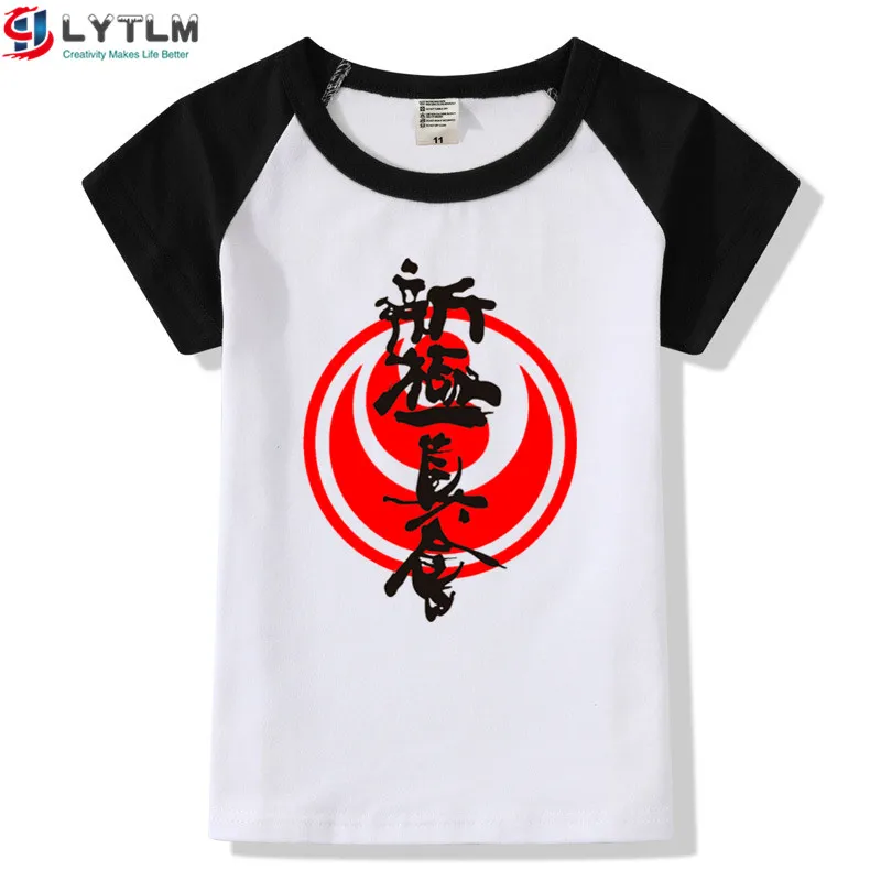 LYTLM каратэ футболка Дети каратэ сетокан футболки Kyokushin Karate футболки для мальчиков, спортивная одежда, малыши, Маленькие Мальчики Топы И Футболки Для Девочек