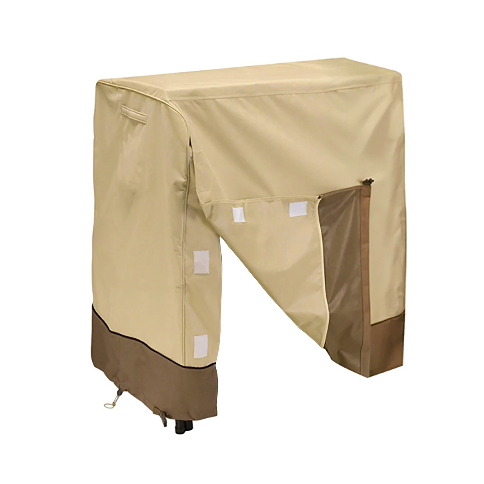 

Firewood Wind Cover Rain Cover Dust Protection Cover Firewood Shed Brown Rainproof 210D Outdoor Wood Tu Yin Wood Rain Cover