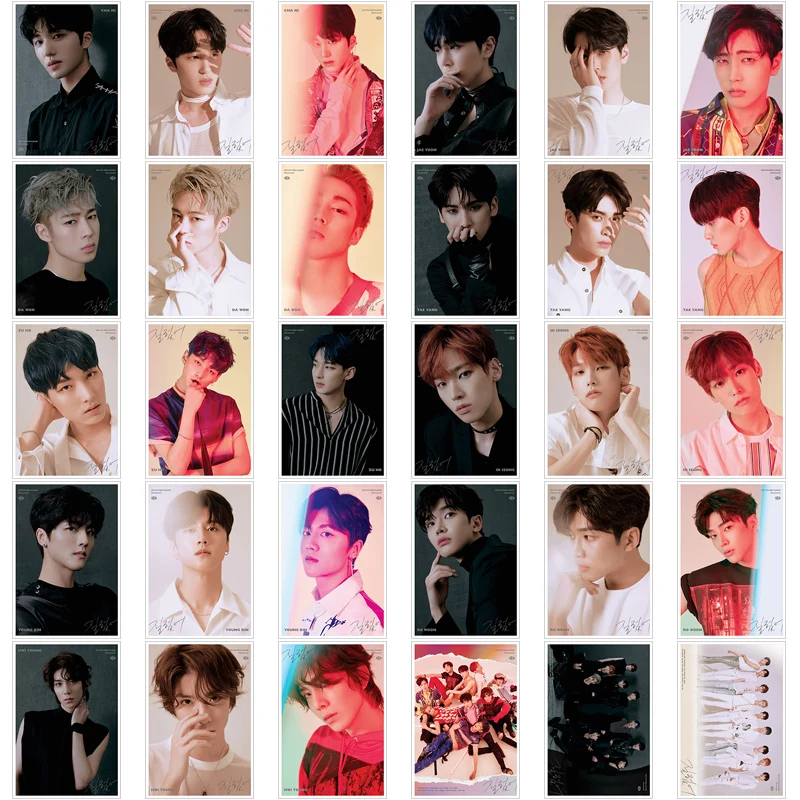 Kpop SF9 пятый мини-альбом &ltчувственный&gt Polaroid Photo Lomo Card Fashion K-POP подарки для фанатов