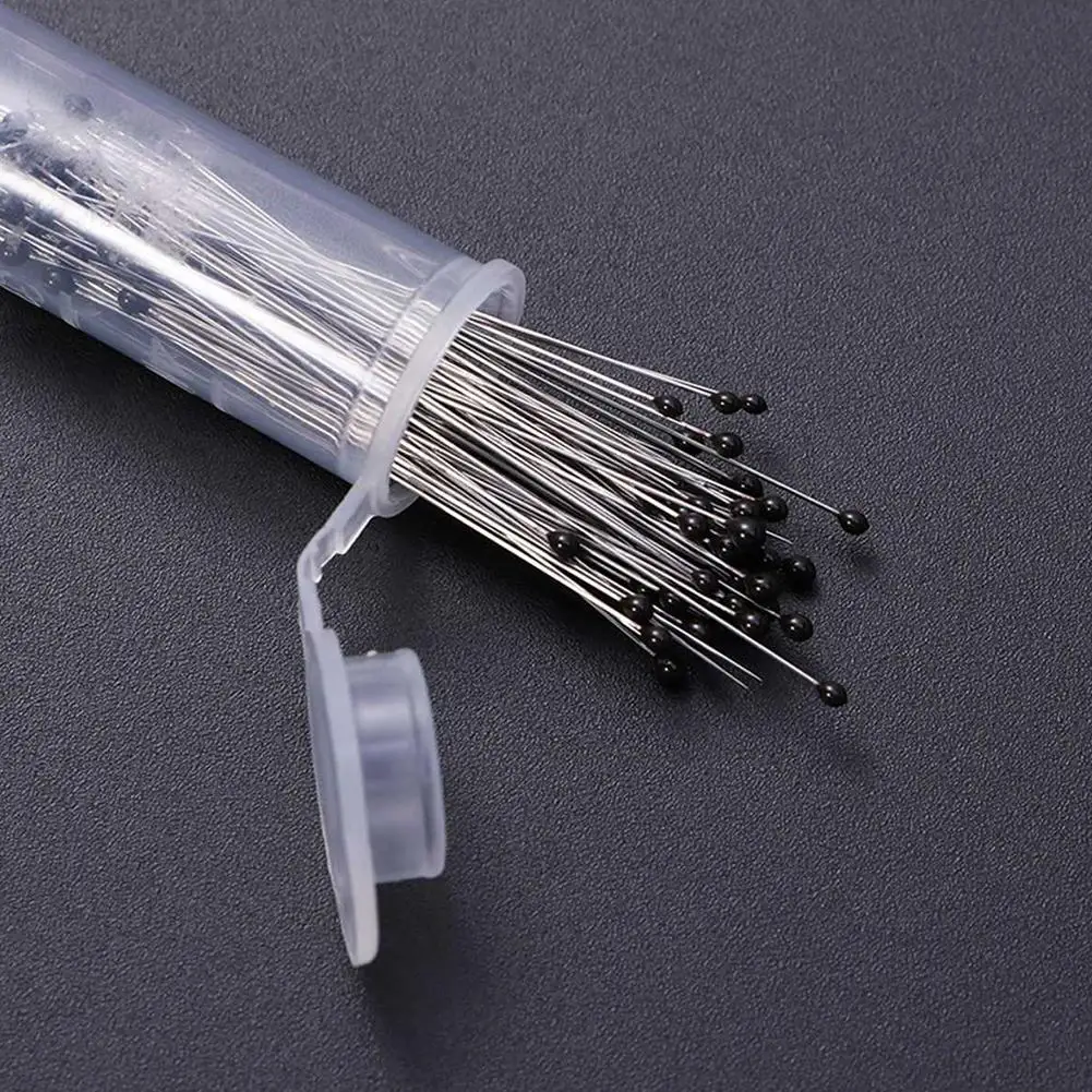 

100/200pcs Insect Pins Stainless Steel Specimen Needle With Plastic Box For School Lab Entomology Body Dissection Insect Needle