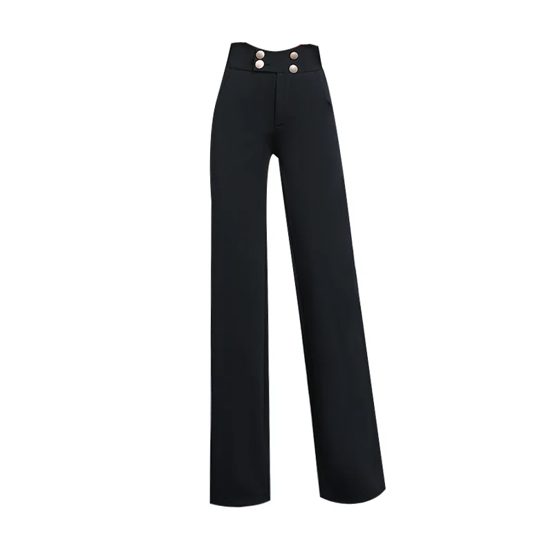 

2019 winter new wide-leg pants women's pants high waist drop straight pants trousers
