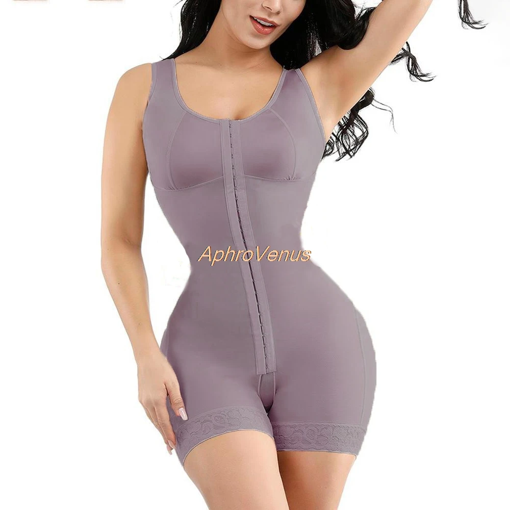 2021 Postoperative Body Shaper Women Full Body Waist Trainer Slimming Control Panties Bust Push Up Shapewear Bodysuit