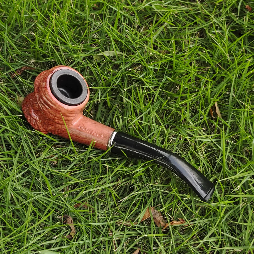 HORNET коллекционные Прочные ручные деревянные табачные трубы металлическая чаша