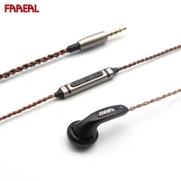 faaeal iris 2 0 hifi in ear earphone 32ohm diy mx500 bass sound quality music earphones dj earphones universal 3 5mm jack