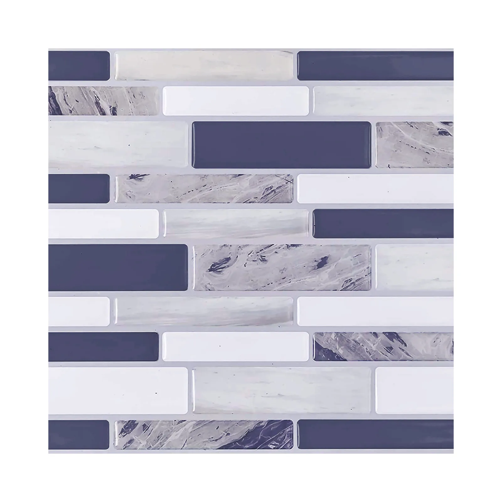 10 шт./набор самоклеящиеся настенные 3D-Наклейки для кухни и ванной | Дом сад