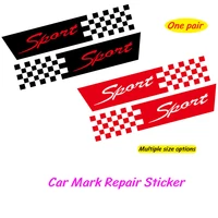 car stickers creativity car scratch repair occlusion sticker car door bumper stickers car decoration for lada ford hyundai