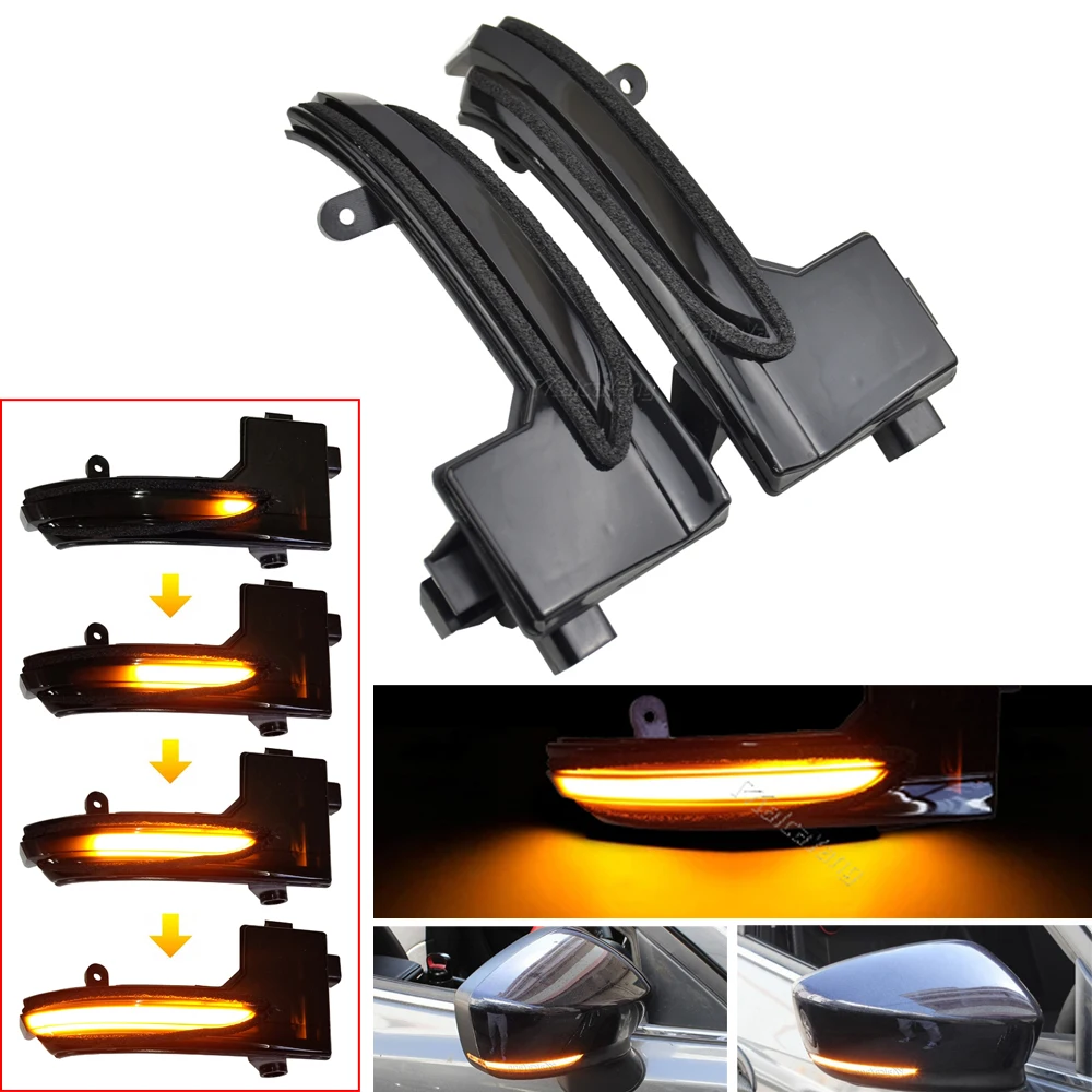 2 шт. Динамический светодиодный поворотник светильник для Mazda 3 2017 2018 6 2019 Зеркало