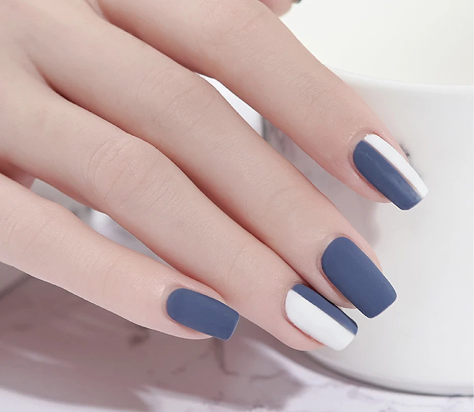 Гель лак для ногтей Belen матовый однотонный Гибридный Полупостоянный УФ гель с