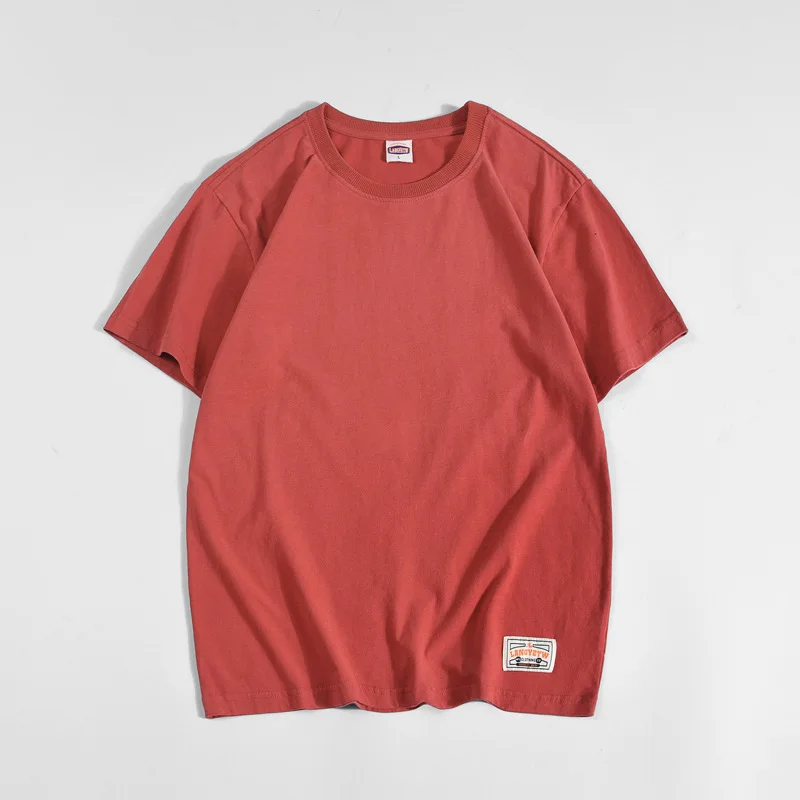 

Футболка мужская с коротким рукавом и круглым вырезом, свободного покроя