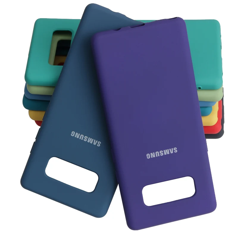 Чехол для Samsung Galaxy Note 8 из жидкого силикона ТПУ шелковистая мягкая на ощупь