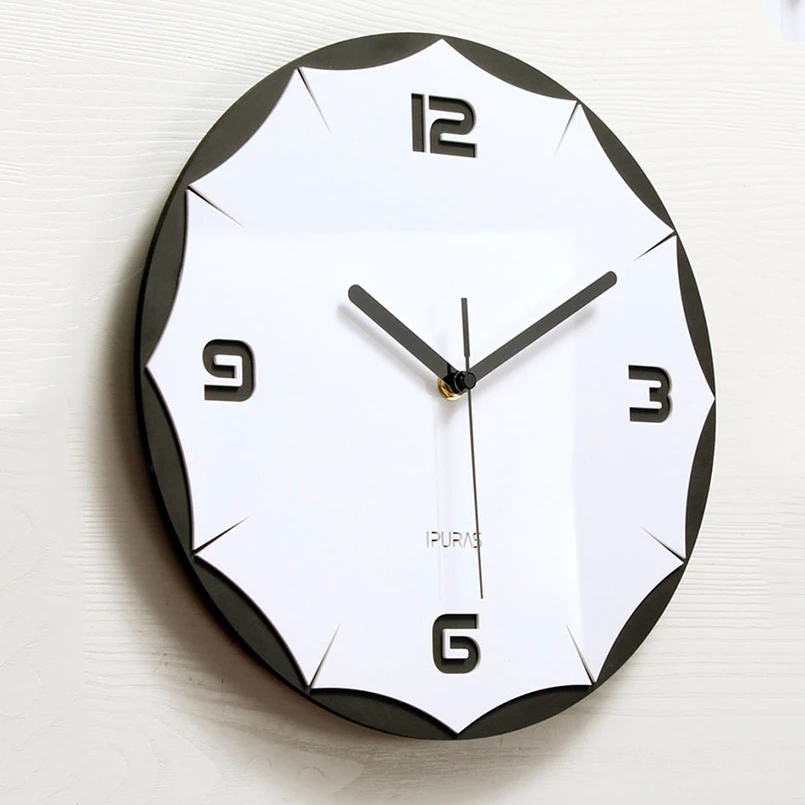 JADUOMA Wall Clock Brief Acrylic Watch From Home Large Size Creative Silent Movement Duvar Saati For Decoration | Дом и сад