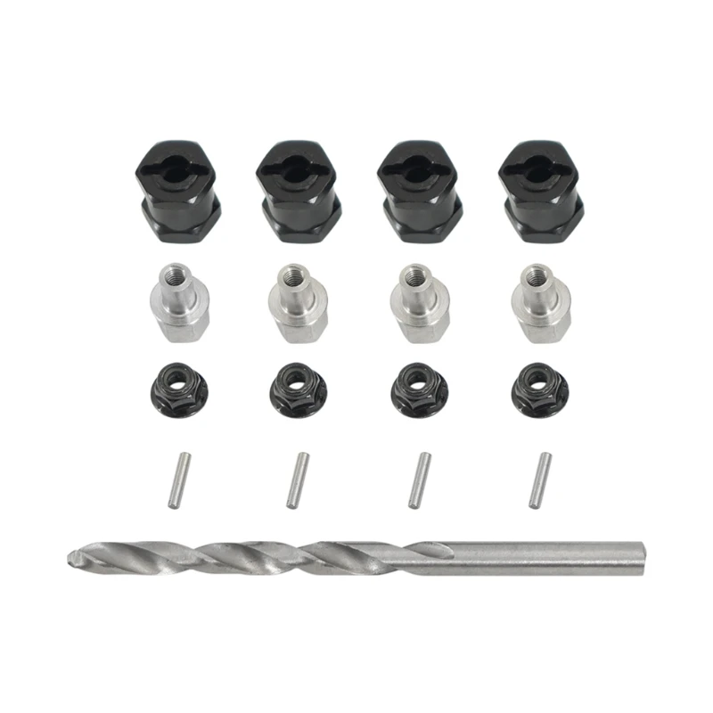 

15/20/25mm Metal Extension Coupler with 5.5mm Drill for Remote Control Military Truck RC Rock Crawler Car Accessories