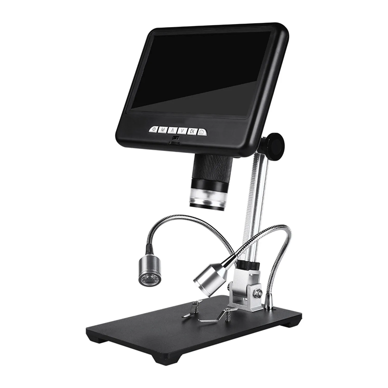 7-inch LCD Large Screen Digital Microscope 1080P 100X Magnification HD Video Record Image Capture Remote Control | Инструменты