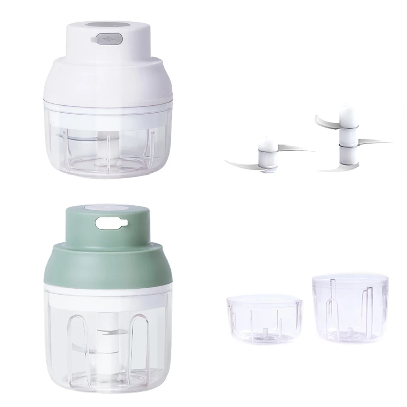 

Electric Garlic Masher Mini USB Charging Crusher Chopper Pepper Chili Vegetable Dropshipping