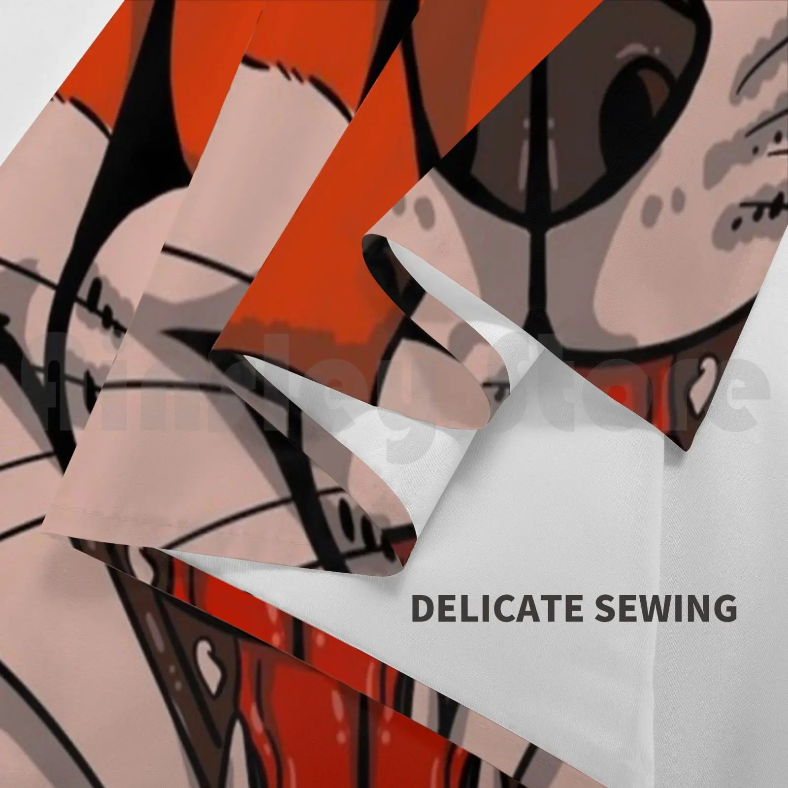 Лисий Мау гобелен на заказ пушистый мех костюм намордник |