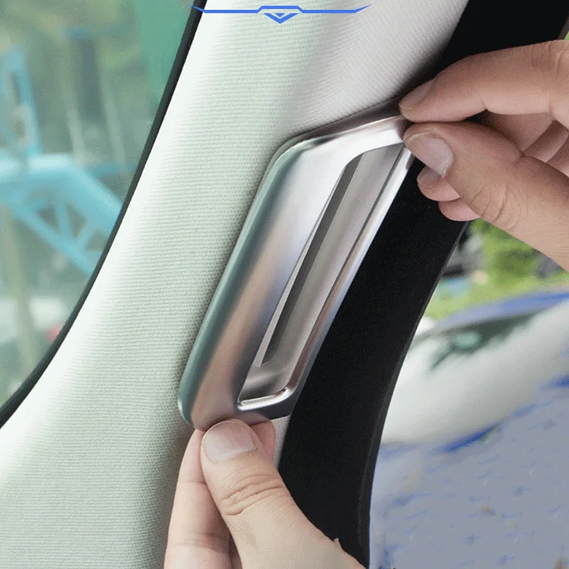 

Car Styling Accessories 2pcs ABS Matt Car Interior A Column Air Outlet Vent Cover Trim for Jaguar F-PACE 2016-2020