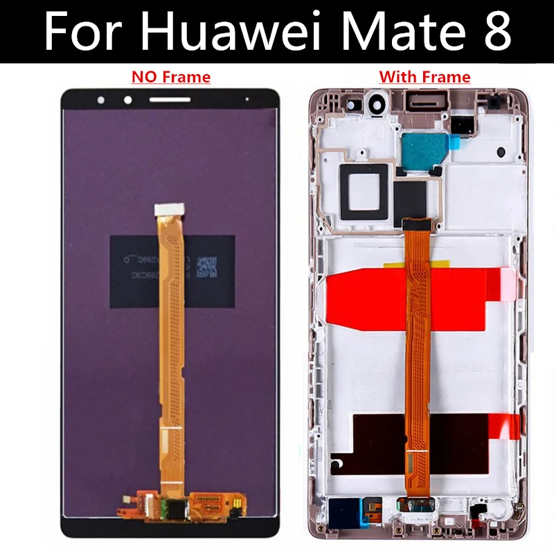 ЖК дисплей 6 0 дюйма для Huawei Mate 8 + сенсорный экран с рамкой и дигитайзером в сборе