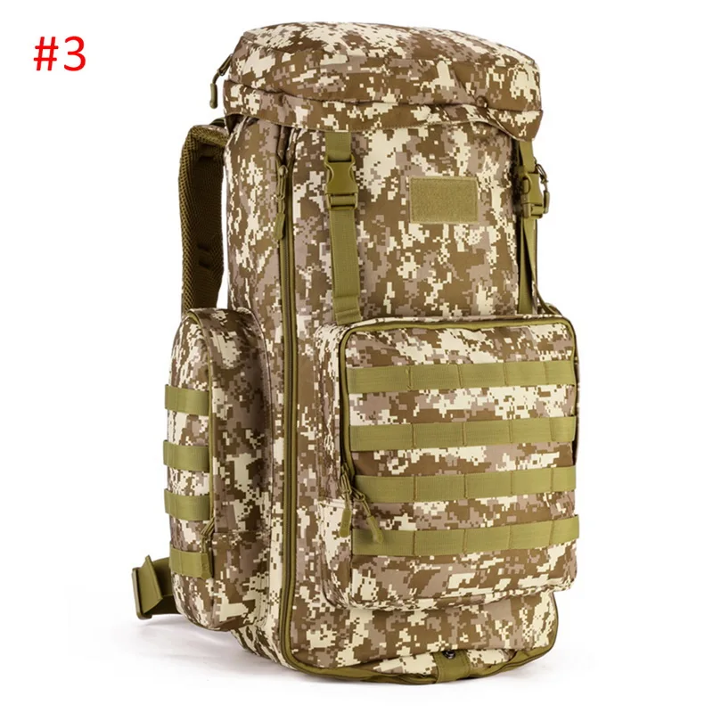 Военный Рюкзак 70-85L Molle тактический армейский Мужской Дорожный водонепроницаемый