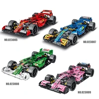 mork building blocks racing car assembly model childrens toys toy for boys