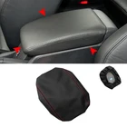 Кожаный подлокотник для VW Golf 6 MK6 VI 2010 2011 2012 2013 с микрофиброй