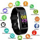115 Plus Смарт-часы 2021 мужские цифровые наручные часы электронные часы для влюбленных водонепроницаемые мужские часы браслет для женщин