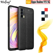 For Oppo Realme V15 5G Case Bumper Rubber Housings Silicone Back Case For Oppo Realme V15 5G Cover For Oppo Realme V15 5G Case