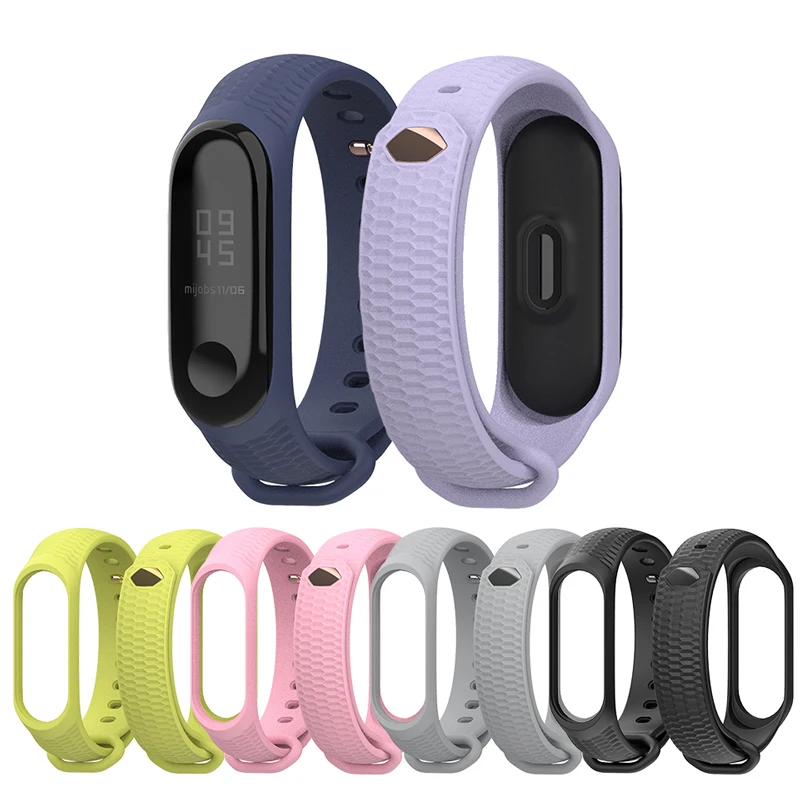 For Mi Band 4 Wrist Strap Silicone Band for Xiaomi mi Band 3 Bracelet Miband 4 Wristband Straps Band3 Smart Watch Accessories silicone bracelet band wristband wrist strap for xiaomi mi band 4 mi band 3