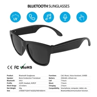 bone conduction sunglasses for phone calls bluetooth music smart glasses can be matched with color changing prescription lenses
