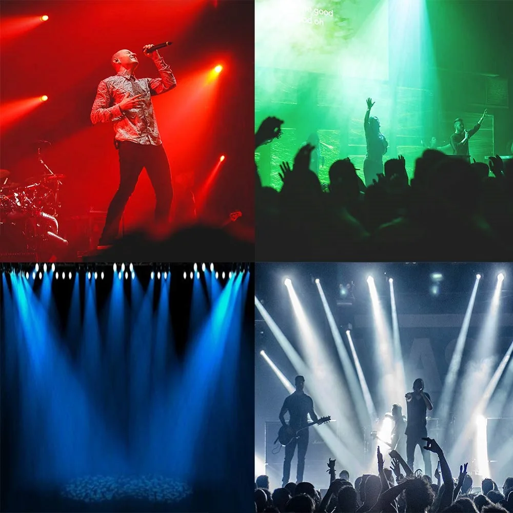 4 шт./лот Подвижная головка 30 Вт Светодиодный сценический свет с смешанными