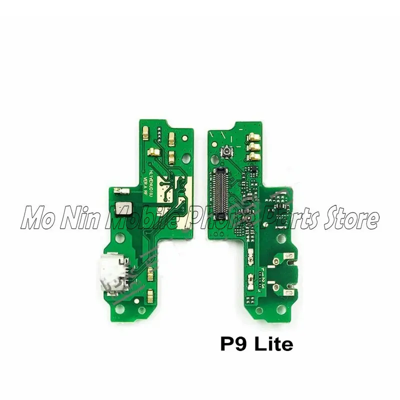 

New Microphone Module+USB Charging Port Board Flex Cable Connector Parts For Huawei P9 / P9 Lite 2016 2017 / P9 Plus Replacement