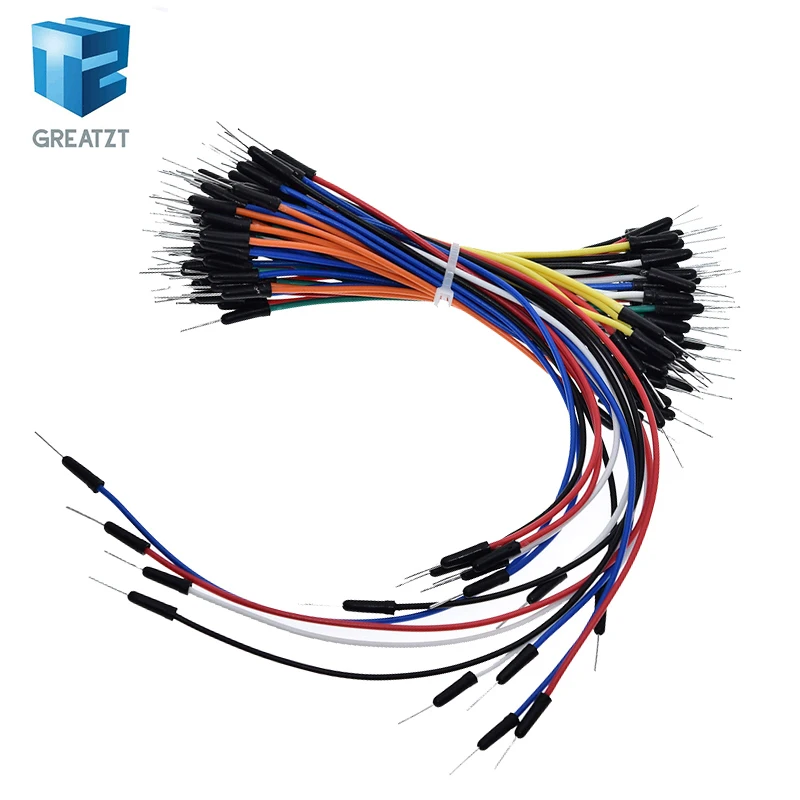 GREATZT 65 шт./лот Новая гибкая макетная плата без пайки Dupont перемычки кабели линия