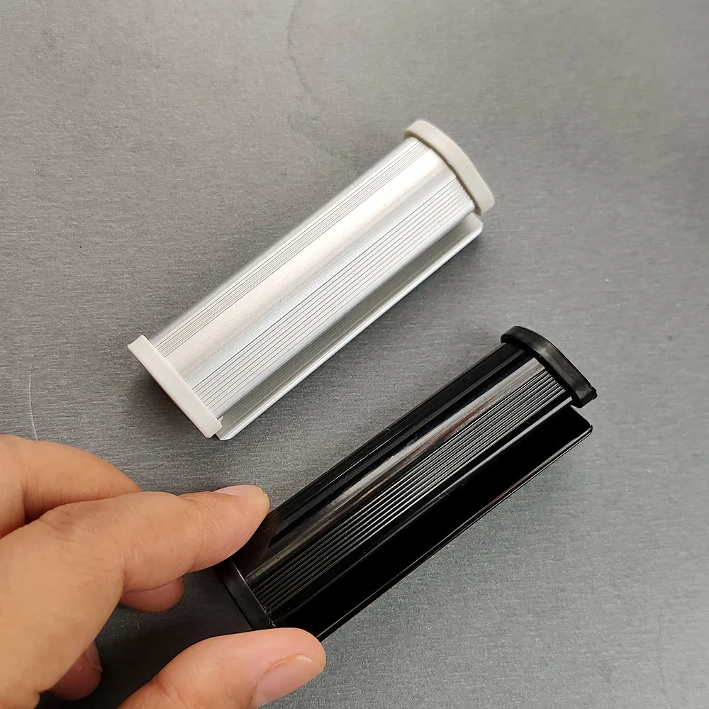 

Aluminium Alloy Posters Promotion Paper Card Hanging Up Display Lead Rails Rod Pole Hanger L7.5 or 100cm Customized L 10sets