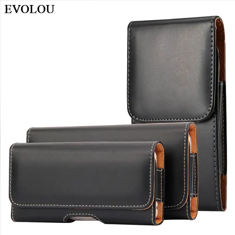 leather cover phone pouch for xiaomi mi 10t pro 5g poco x3 nfc mi 9 cc9e redmi note 9s 8 pro 8t 7a 8a 9a 9c waist bag belt case free global shipping