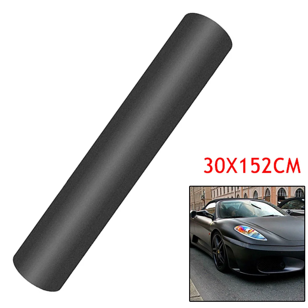 Sticker Car Film 1pc 30*152CM Auto Car Protector Wrap 1pcs Black Bubble