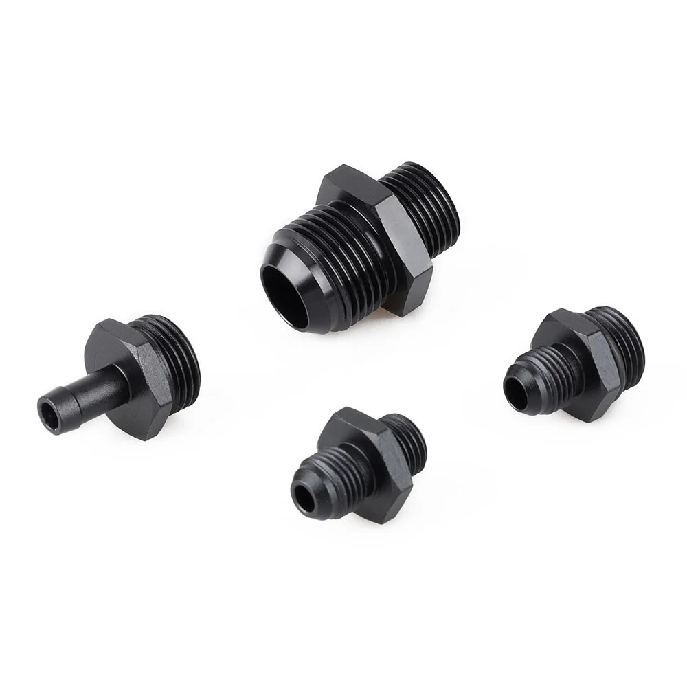 6061-6T Алюминиевый черный AN6-AN6 AN6-AN8 AN12-AN10 ORB уплотнительное кольцо | Автомобили и