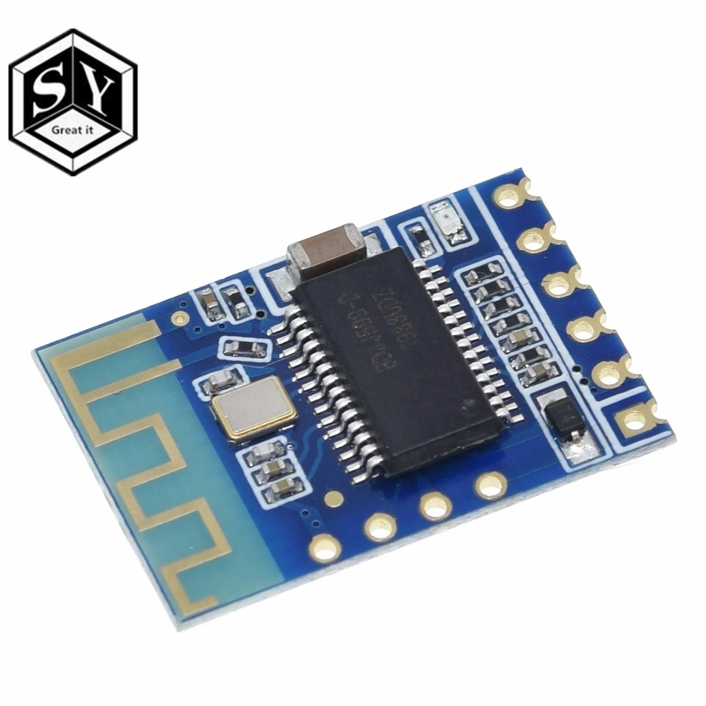 JDY 62 Мини Антенна BLE Bluetooth стерео аудио двухканальный Модуль платы высокого и