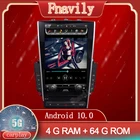 Автомобильный радиоприемник Fnavily Android 10 для Infiniti Q50 Q50L, Автомобильный мультимедийный проигрыватель, GPS-навигация, вертикальный экран, стиль Теслы 12,1 дюйма