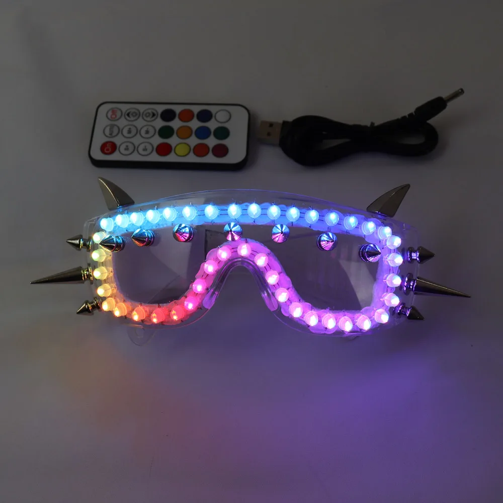 Pixel Smart LED очки полноцветные лазерные с прокладками интенсивные разноцветные ed 350